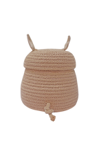 Basket Mini Peggy the Pig - Mini opbergmand varken - Pink - Ø 17 × 15 cm - Lorena Canals - productfoto - afbeelding 5