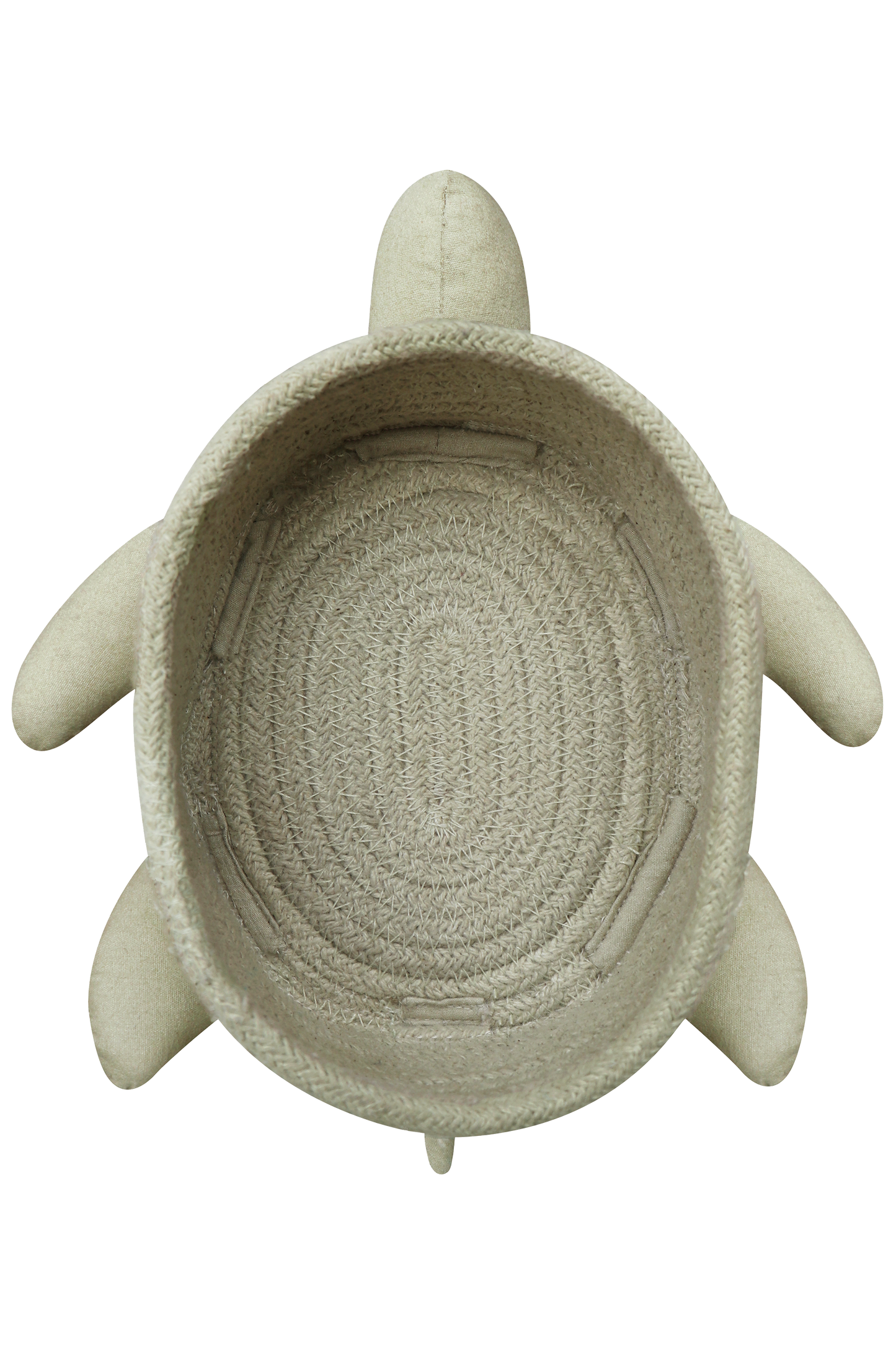 Basket Baby Turtle – Kleine opbergmand schildpad – Green – 22 × 25 × 10 cm – Lorena Canals