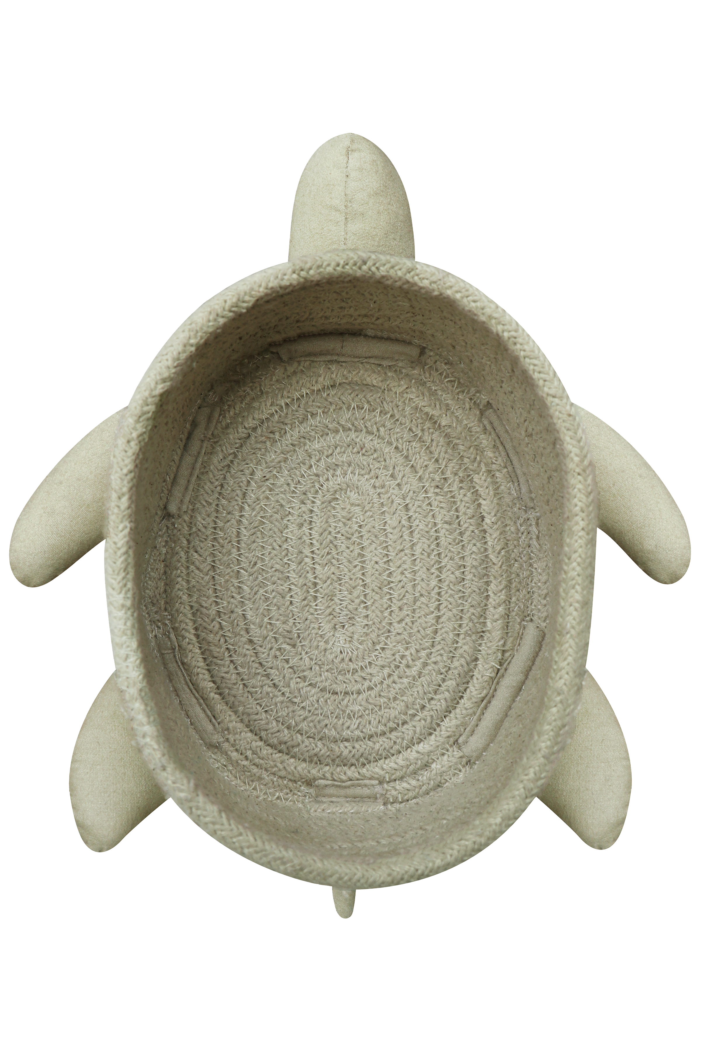 Basket Baby Turtle - Kleine opbergmand schildpad - Green - 22 × 25 × 10 cm - Lorena Canals - productfoto - afbeelding 5