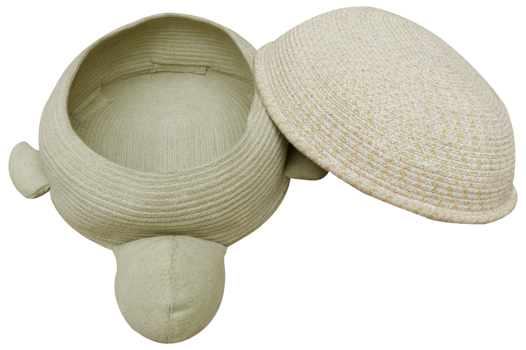 Basket Mama Turtle - Grote opbergmand zeeschildpad - 18 × 45 × 70 cm - Lorena Canals - productfoto - afbeelding 4