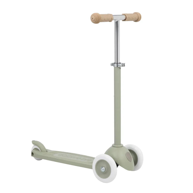 Eco step/scooter - Olive - 100% gerecycled materiaal - Banwood