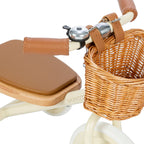 Kinder driewieler met rieten mandje - Trike Vintage - Cream - Banwood - productfoto - afbeelding 5