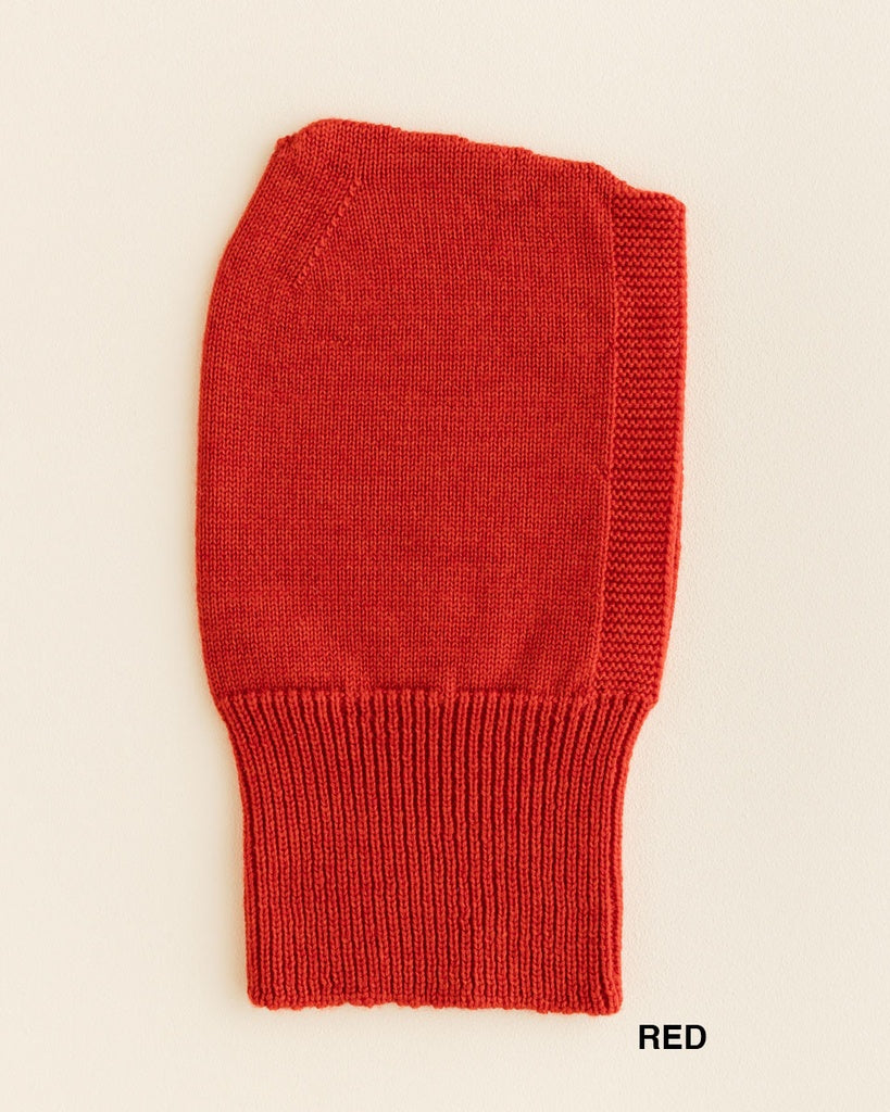 Balaclava Eddy - 100 % extrafeine italienische Merinowolle - HVID
