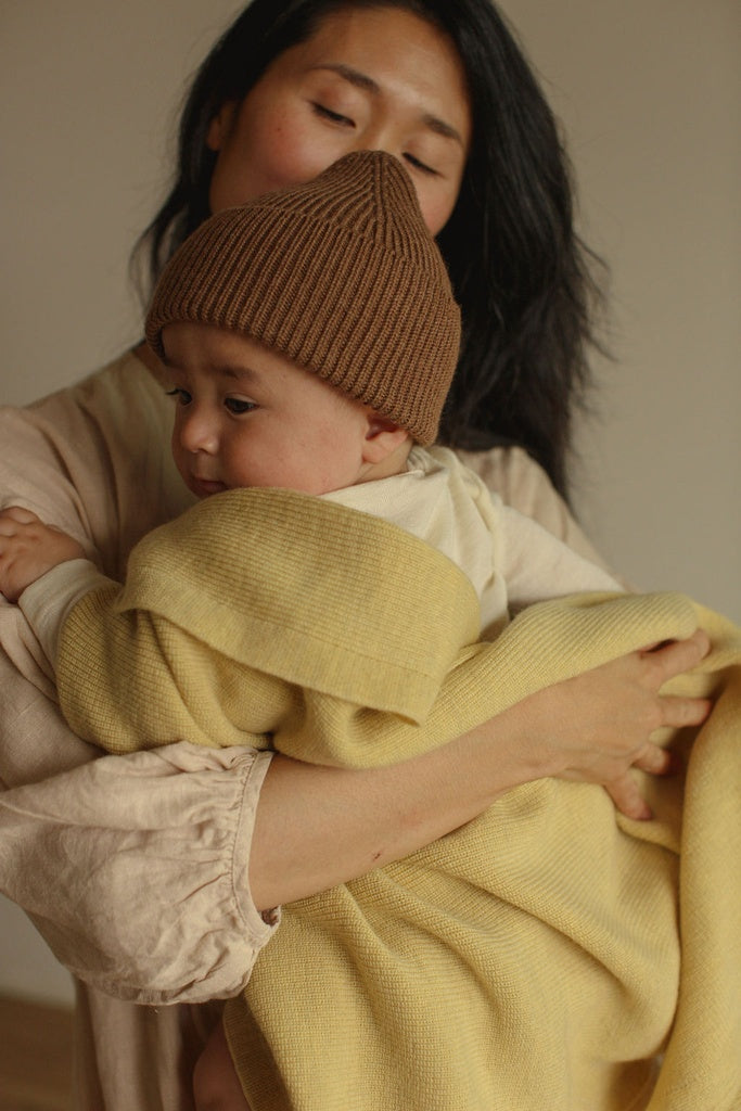 Babydecke - Felix Blanket - Merinowolle - HVID