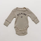 Milking It® Coco Stripe Bodysuit – Biologisch Katoen – Claude & Co