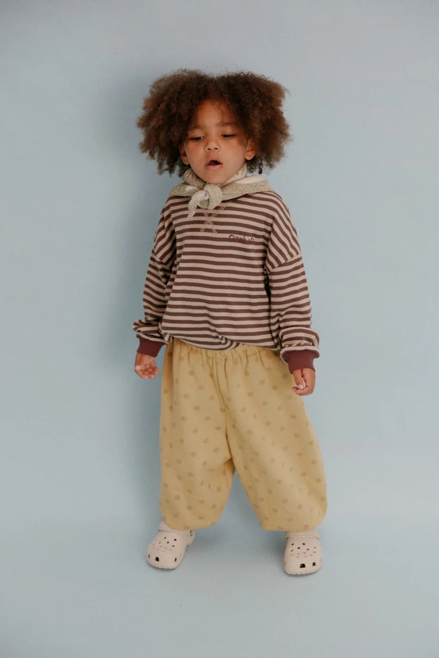 Murphy Honey Spot Jogger – Oversized joggingsbroekje – Honey – Claude & Co