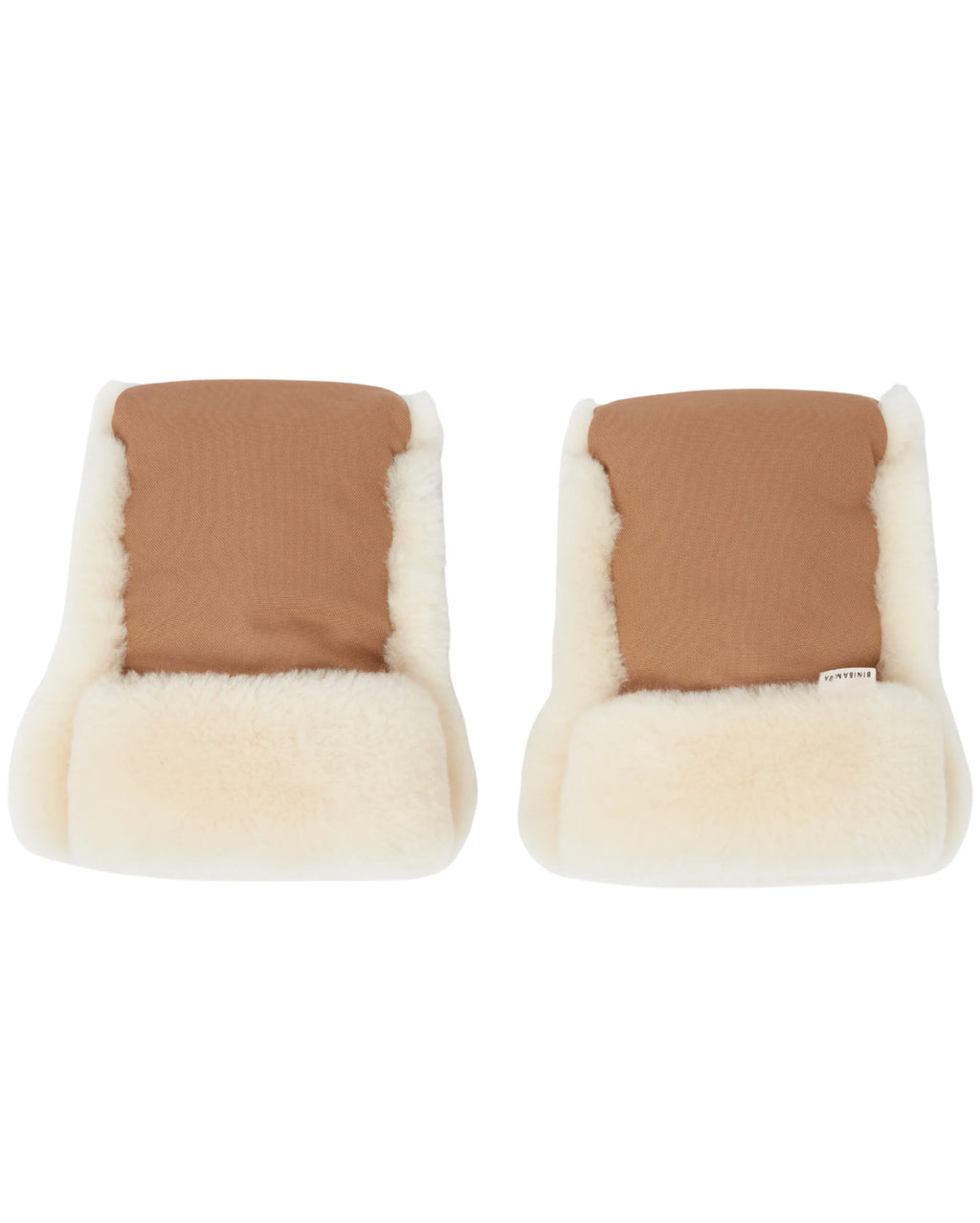 Bruno Buggy Mittens – Moufles pour poussette en peau d'agneau mérinos – BINIBAMBA
