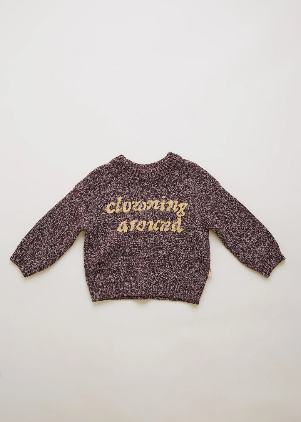 Lori Clowning Around – Knitted Sweater – 100% Organic Cotton – Claude & Co