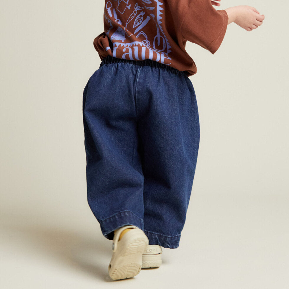 Emerson Wave Denim Trouser – Baggy broekje – 100% biologisch katoen/denim – Claude & Co