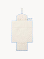 Wickelauflage - Changing Mat Quilted Viola - Bio-Baumwollsatin - Garbo&Friends