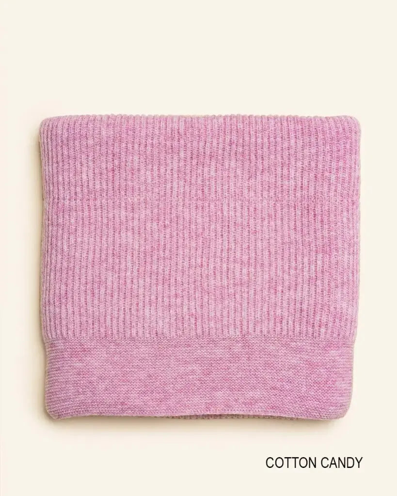 Deken Gaston - 100x140 cm - Cot blanket - Merino lambswool - HVID