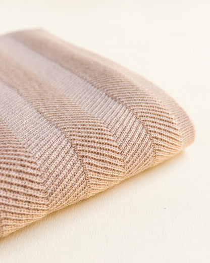 Deken Freddie - 70 x 100 cm - 100% extra fine Italiaanse merino wol - Hvid