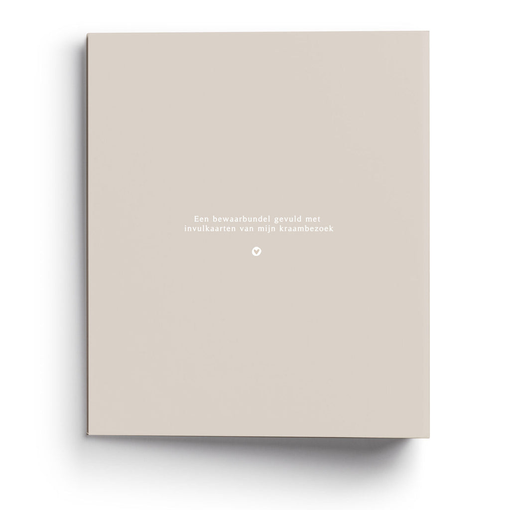 Bewaarmapje invulkaarten - Bewaarbundel Kraambezoek invulkaarten - A5 - Fyllbooks - productfoto - afbeelding 3