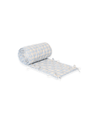 Gewatteerde ledikantbumper Plaid - Biologisch katoen - 360 x 30 cm - Garbo&Friends