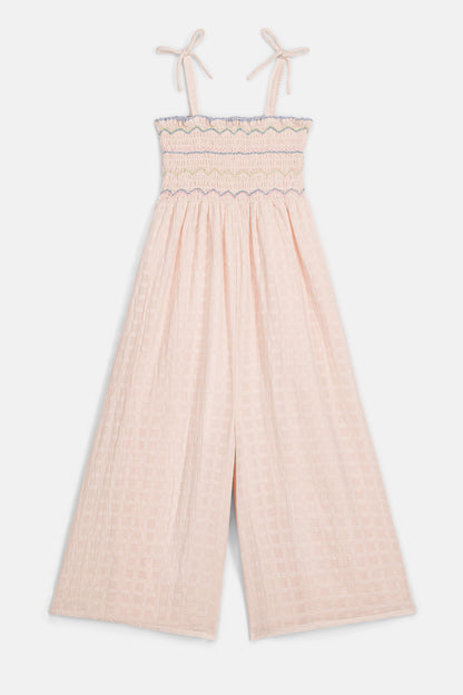 Jumpsuit - Overall Morli - Bio-Baumwolle/Dobby - Cream - Louise Misha