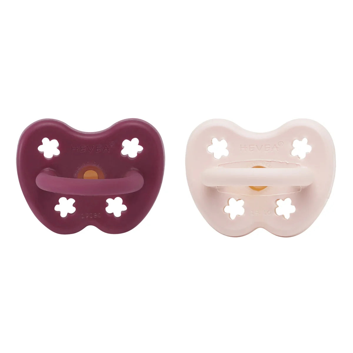 Speentjes - Natuurrubber - 3-36 maanden - 2 pack - Orthodontisch - Hevea