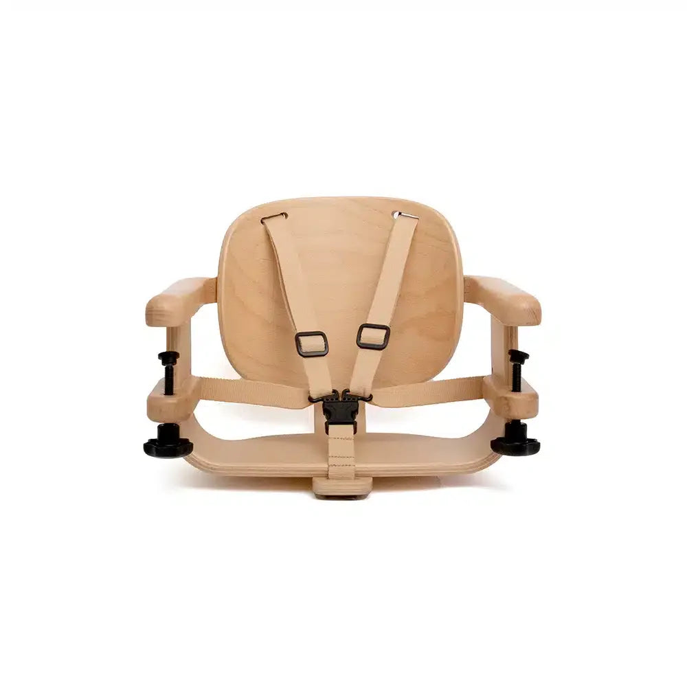 HIKO Baby Table Seat - Wooden High Chair - From 6 Months up to 15 kg - Charlie Crane
