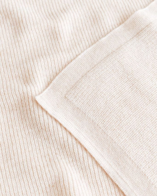 Baby Dekentje - Felix Blanket - Merinowol - HVID