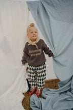 Lori Clowning Around – Knitted Sweater – 100% Organic Cotton – Claude & Co