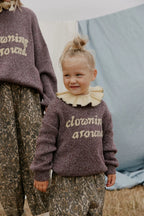 Lori Clowning Around – Knitted Sweater – 100% Organic Cotton – Claude & Co