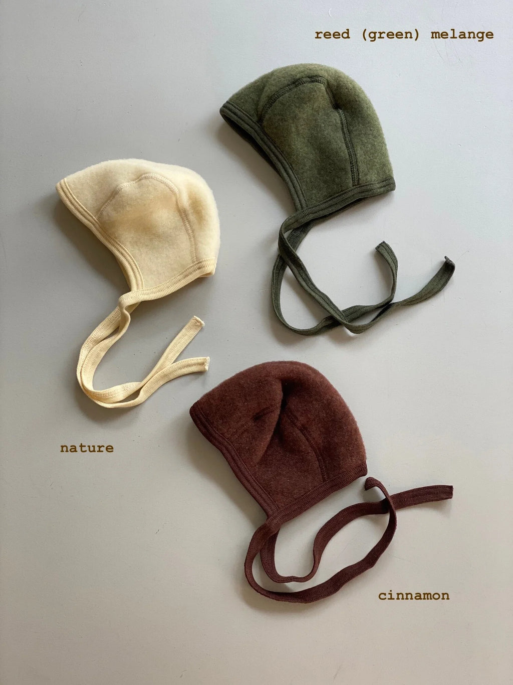 Strickmütze - Bonnet - Wollfleece - Bio-Merinowolle - Engel Natur