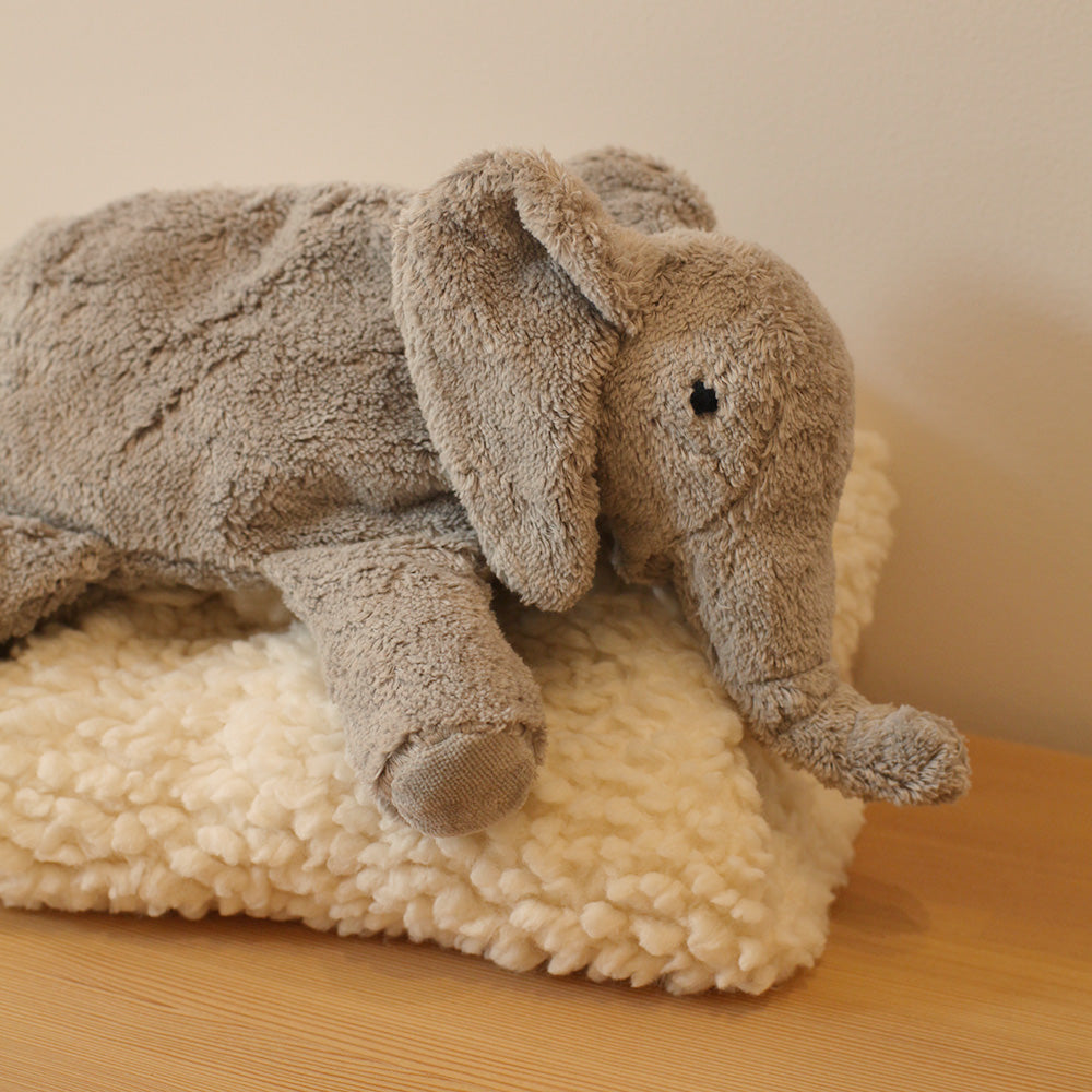 Heat Cushion Elephant - Small - Organic Cotton - Senger Naturwelt