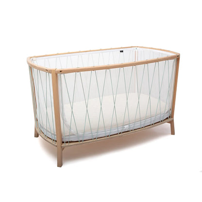 KIMI Evolving Baby Bed - Wooden Convertible Bed without Bars 60x120 cm - From 6 months to 5 years - Charlie Crane