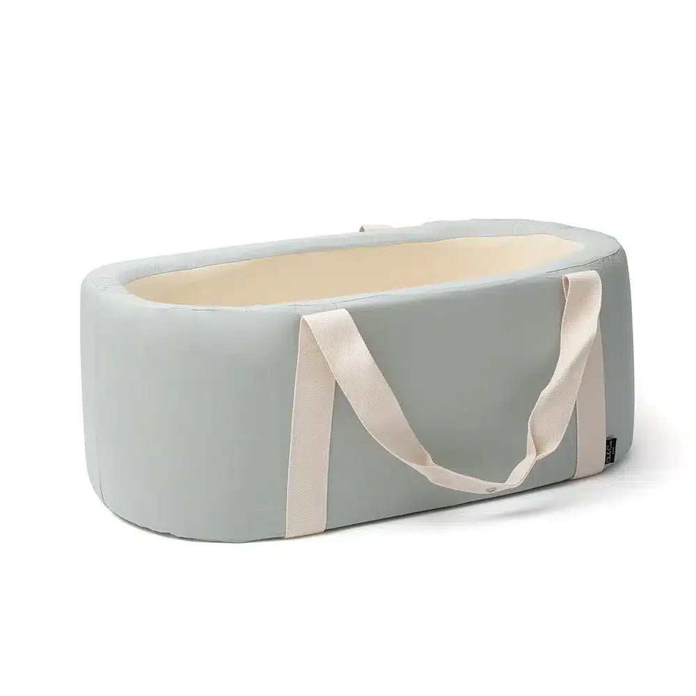 KUKO Baby Moses Basket - Portable Cocoon Bassinet from Birth - Baby Lift & Bassinet - Charlie Crane