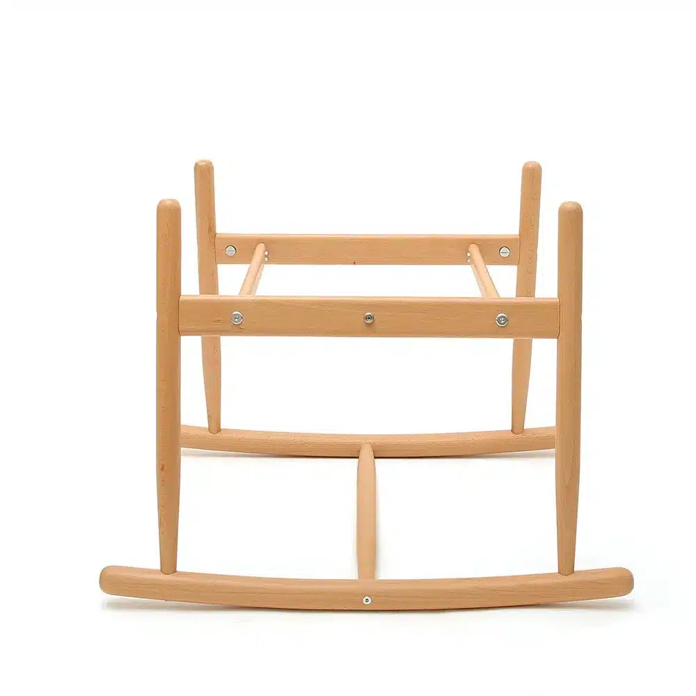KUKO Rocking Stand - Wooden Rocking Base for the KUKO Moses Basket - Beech Wood - Charlie Crane