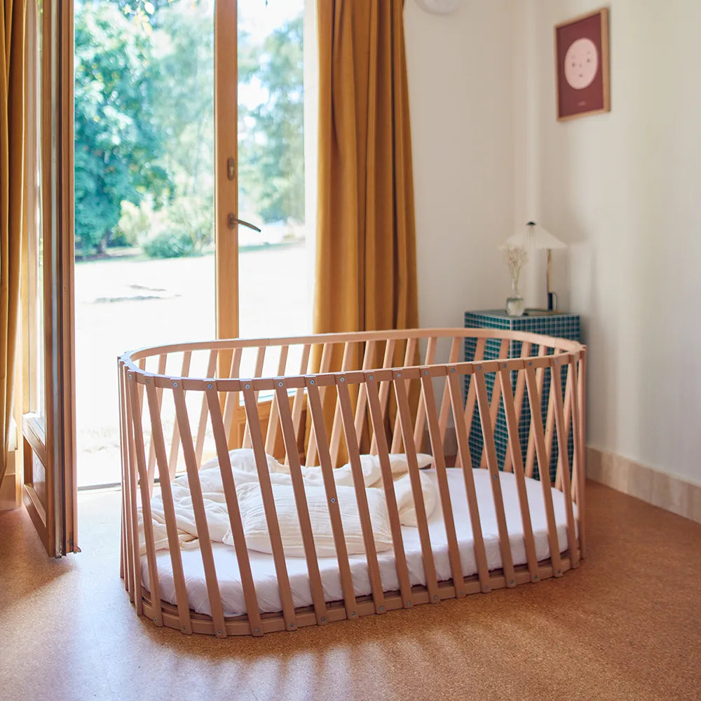 LUGO Bed Extension - Verlenging voor LUGO Babybed naar Juniorbed 70x140 cm - Charlie Crane