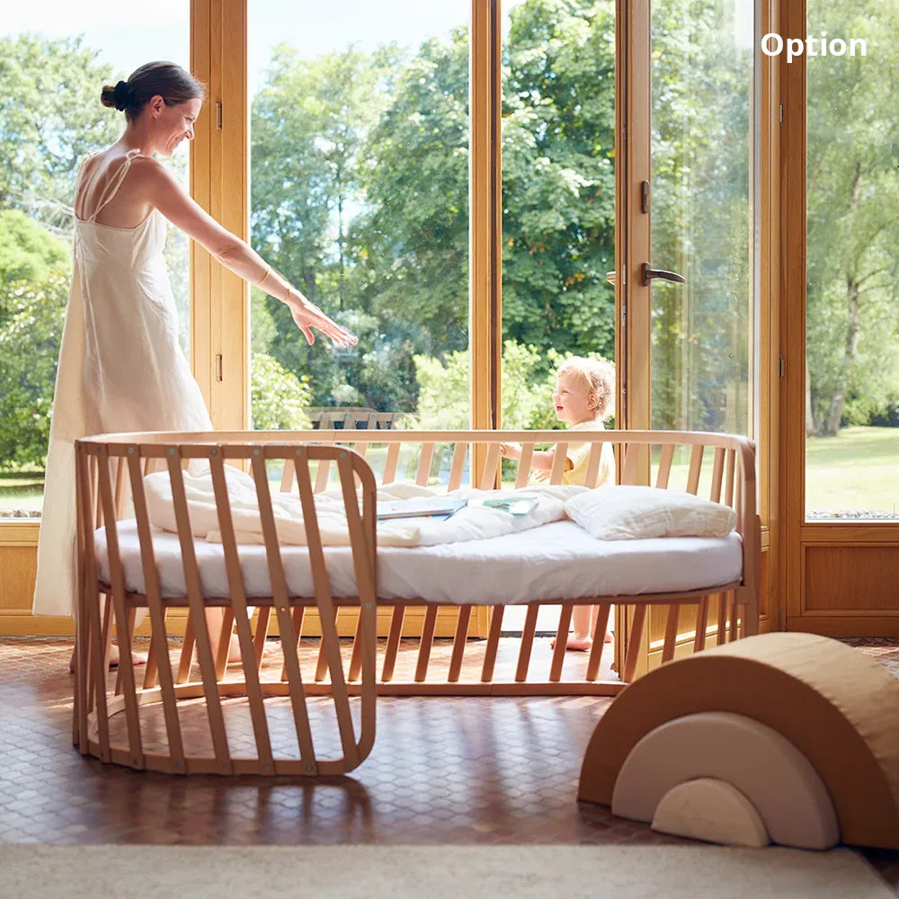 LUGO Bed Extension - Verlenging voor LUGO Babybed naar Juniorbed 70x140 cm - Charlie Crane