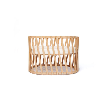 LUGO Evolving Wooden Baby Bed - Meegroeiend Houten Bed 70x90 / 70x140 cm - Van Geboorte tot 7 Jaar - Charlie Crane