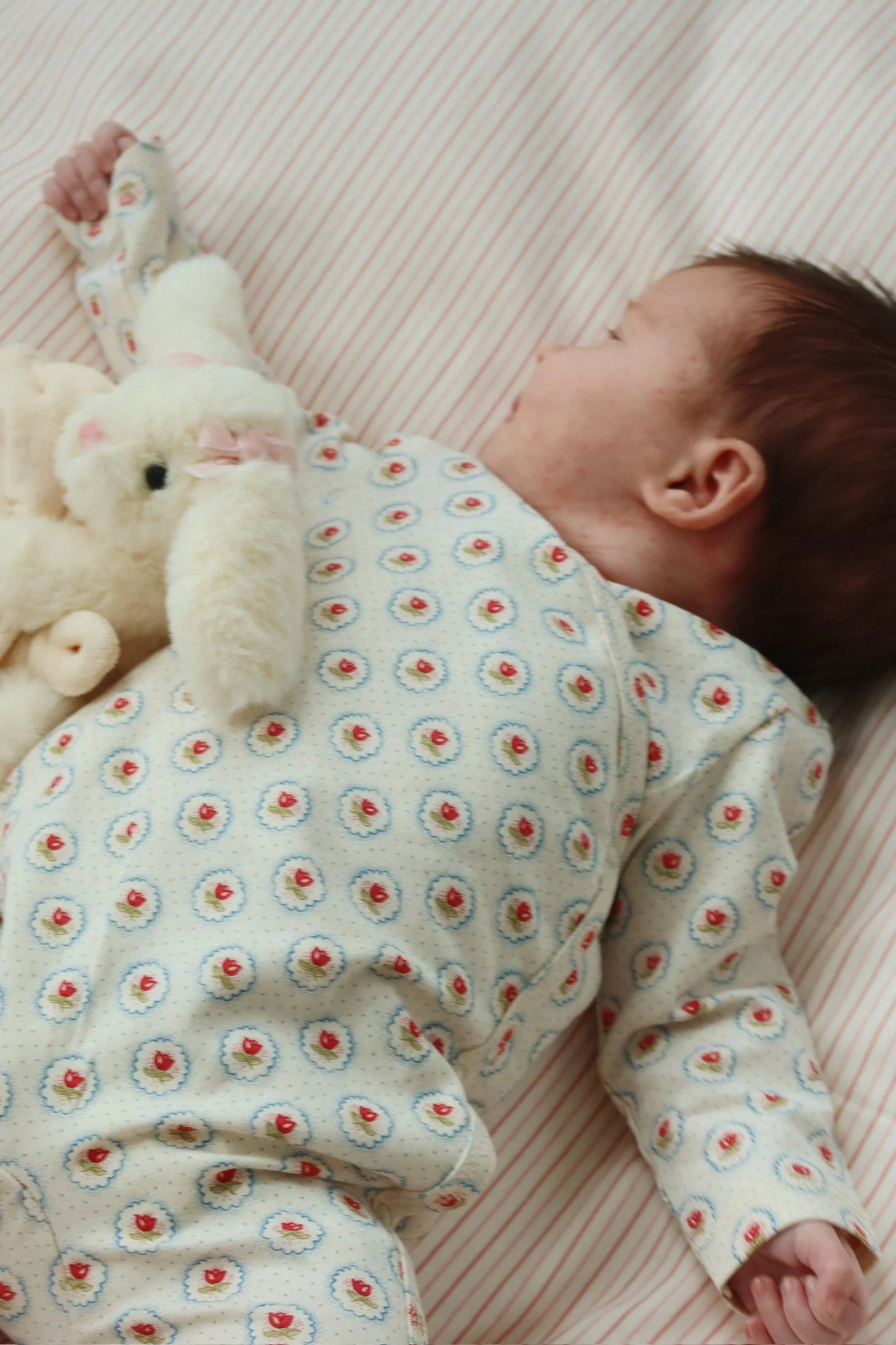 Basic Newborn Onesie - Mirage - Wrap Bodysuit - Organic Cotton - GOTS - Konges Sløjd