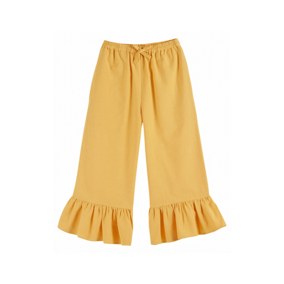 Hose - Pantalon Volant - Baumwolle - Emile et Ida