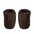 Chaussons bébé ReneeKB - Doublure en daim et laine - Beige et marron foncé - Sofie Schnoor