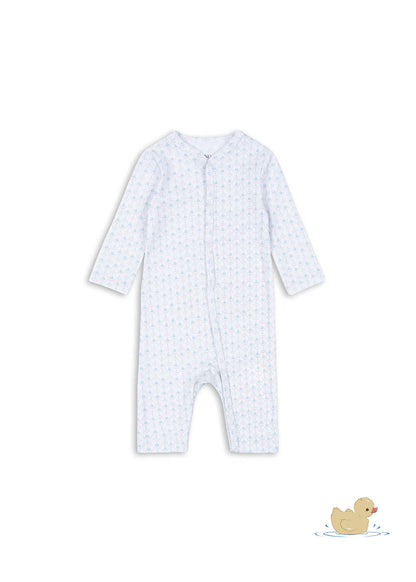 Fio Onesie - Barca - Boxpakje/Pyjama - Biologisch Katoen - Zeilbootjes - Konges Sløjd