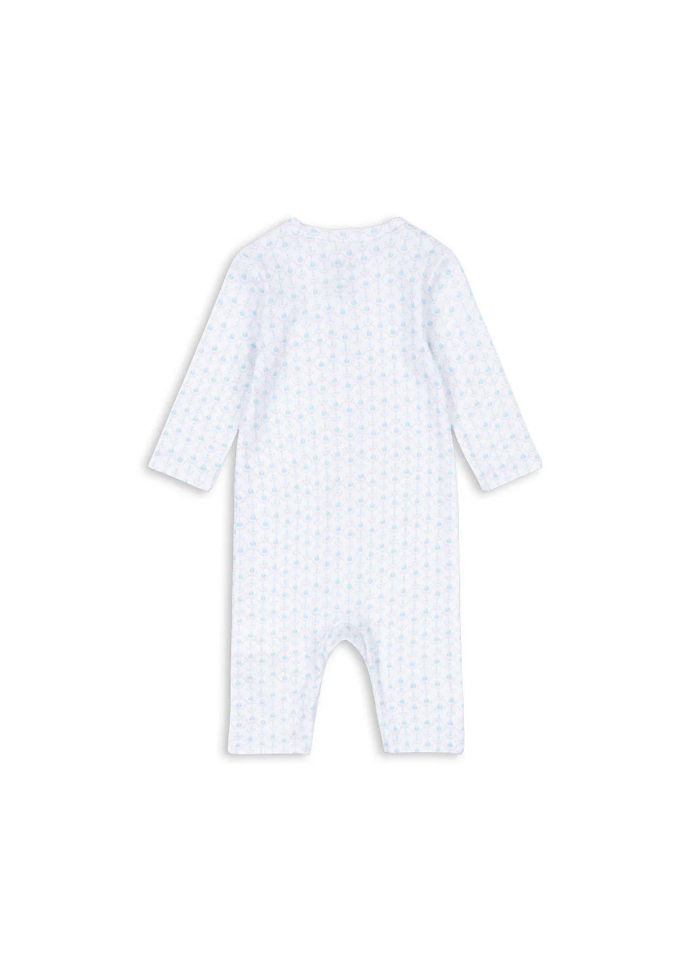 Fio Onesie - Barca - Boxpakje/Pyjama - Biologisch Katoen - Zeilbootjes - Konges Sløjd
