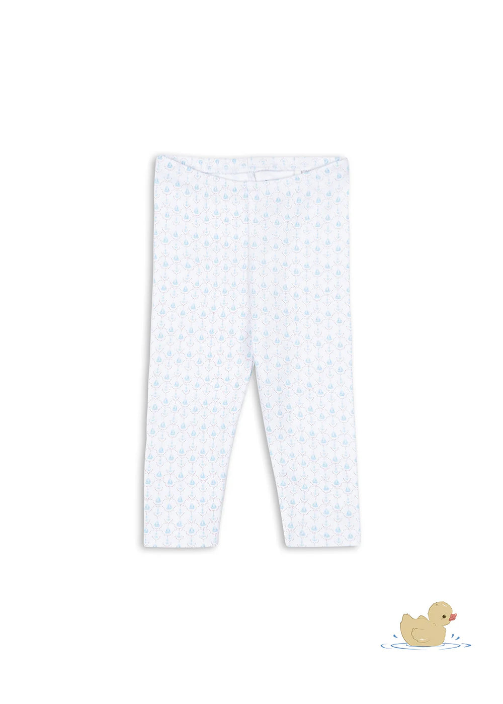 Fio Leggings - Barca - Baby legging - Biologisch Katoen - Zeilbootjes - Konges Sløjd