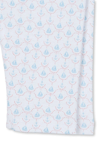 Fio Leggings - Barca - Baby legging - Biologisch Katoen - Zeilbootjes - Konges Sløjd