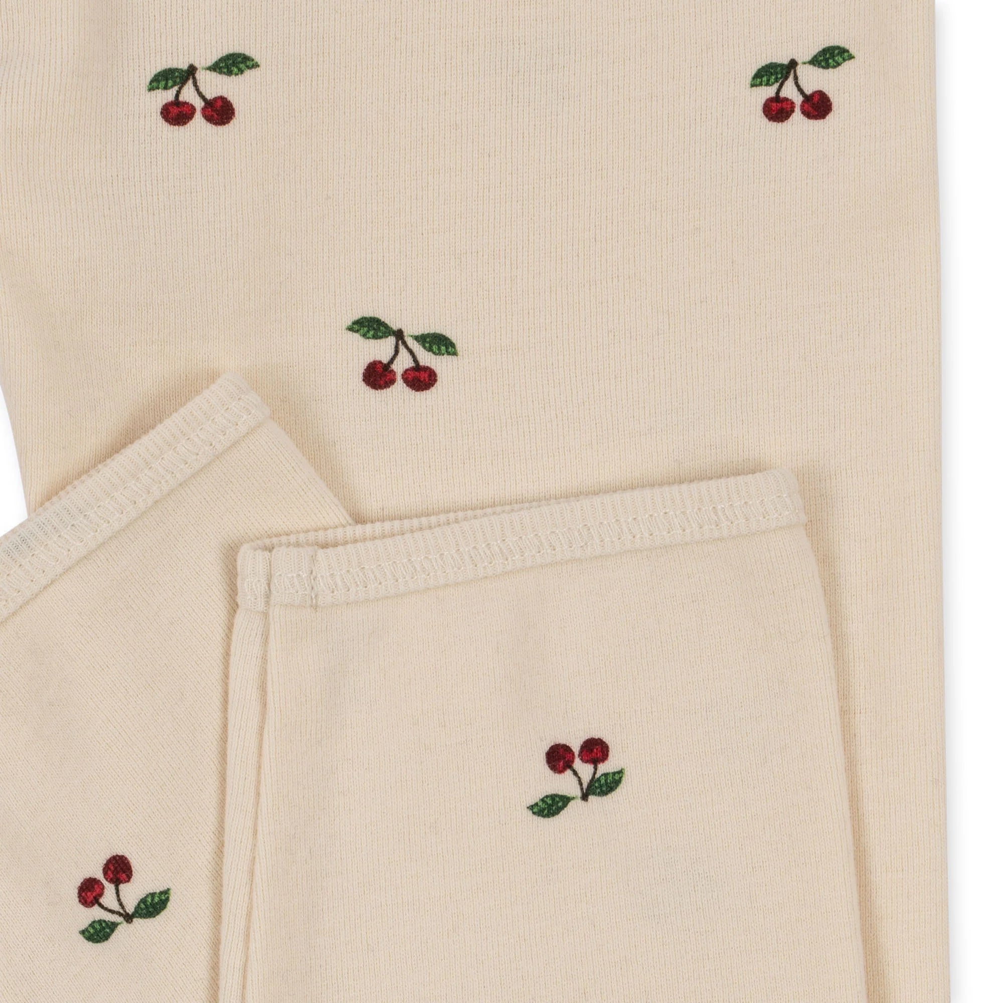 Cherry Leggings - Biologisch Katoen - GOTS Gecertificeerd - Konges Sløjd - close up