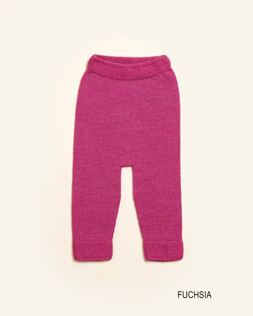 Pantalon tricoté Guido - Laine mérinos - HVID
