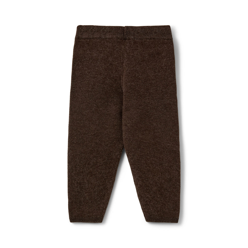 Pantalon bébé en laine LuluSB - 100 % laine - Beige et marron - Sofie Schnoor