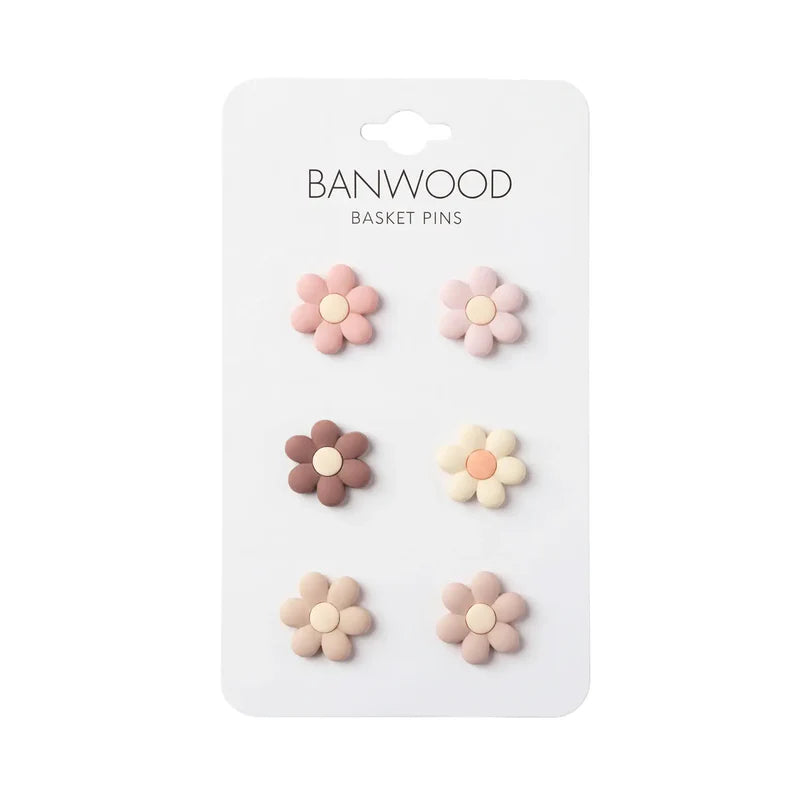 Basket Pin Flowers - Banwood - verpakking