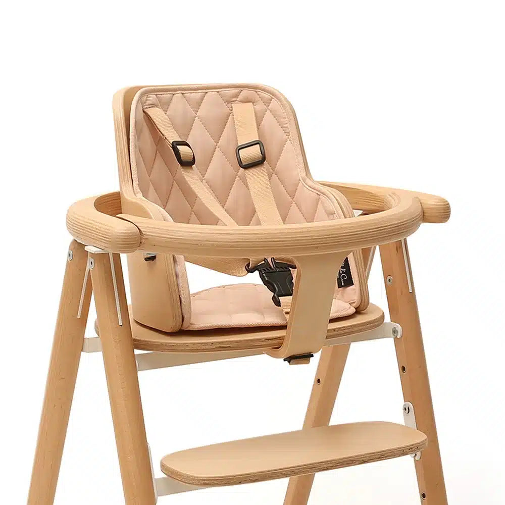 Kissen für TOBO Babyset – Kinderstuhl Kissen für den TOBO Hochstuhl – Bio-Baumwolle – Charlie Crane