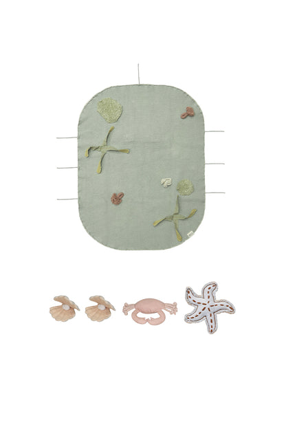 Small World Green Toy Under the Sea – Textiele speelset – 50 × 65 cm – Lorena Canals
