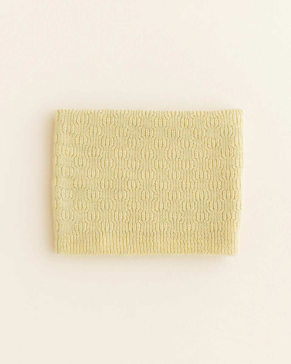 Tube scarf Gigi - 100% extra fine Italiaanse merino wol - Hvid