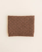 Tube scarf Gigi - 100% extra fine Italiaanse merino wol - Hvid - mocca