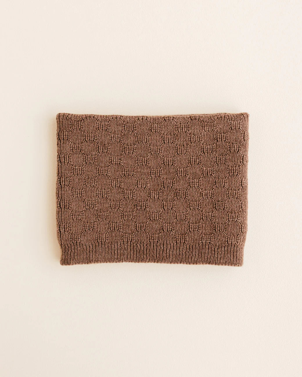 Tube scarf Gigi - 100% extra fine Italiaanse merino wol - Hvid
