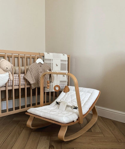 LEVO Awakening Arch - Houten Speelboog - Babygym voor de LEVO Rocker - Charlie Crane