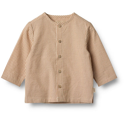 Wheat - Shelby Shirt - Overhemd - 100% biologisch katoen - voorkant